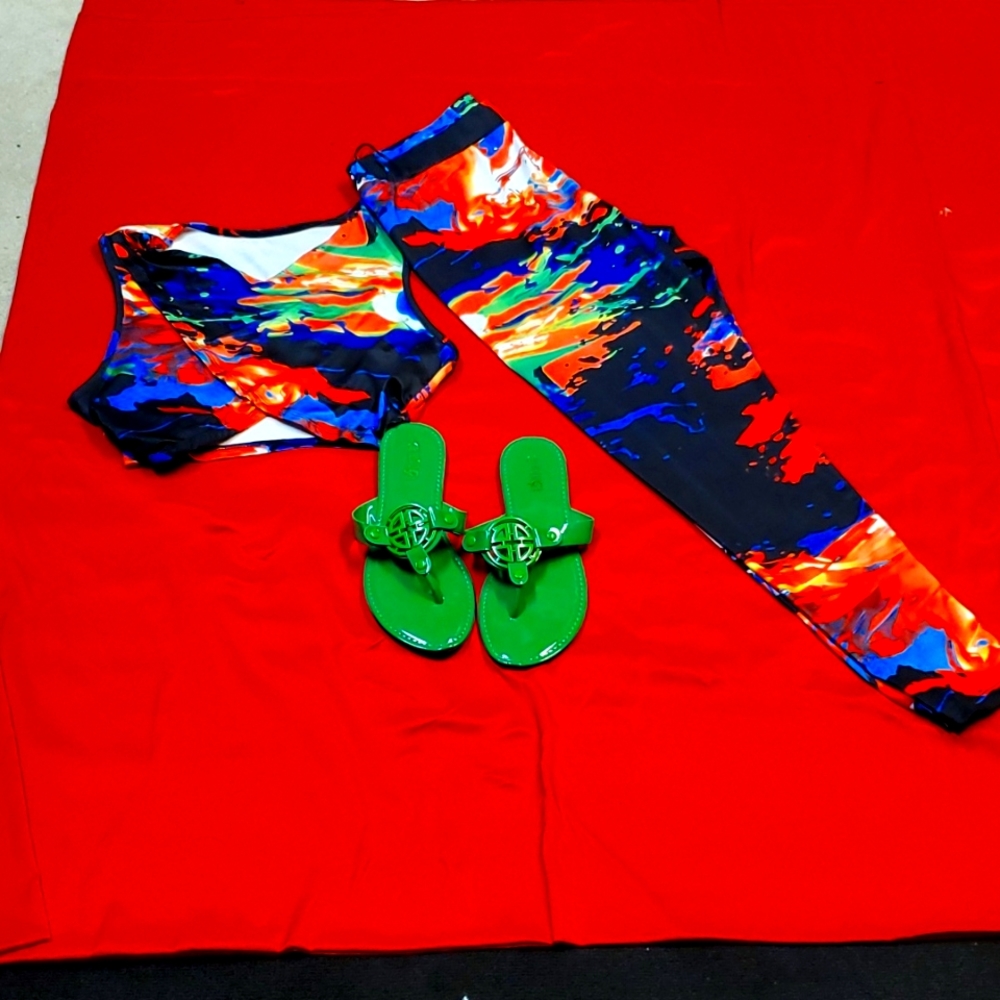 Never worn Shein pant set XL